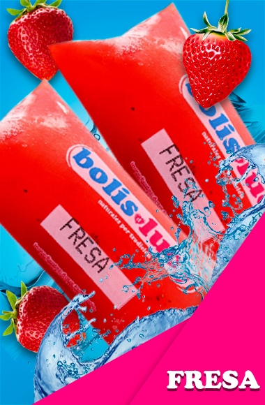 Boli de Agua sabor Fresa