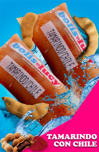 Boli de Agua sabor Tamarindo con Chile
