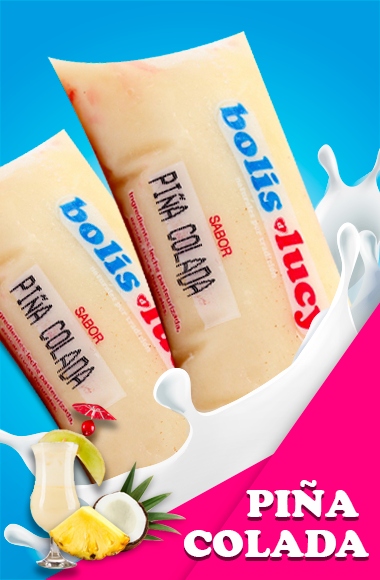 Boli de leche sabor Piña Colada