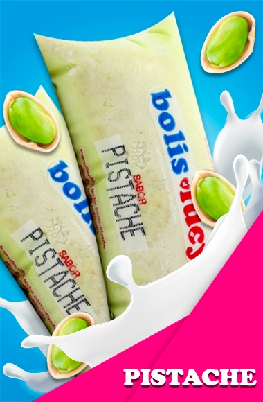 Boli de leche sabor Pistache