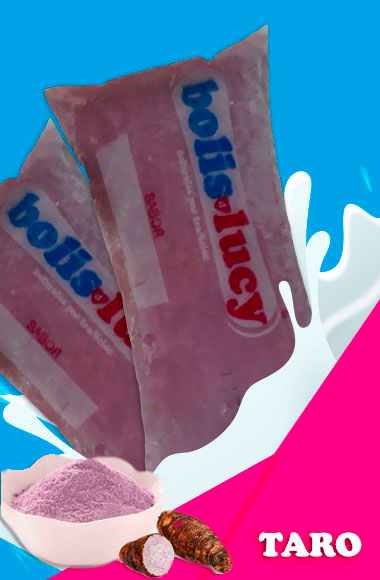 Boli de leche sabor Taro