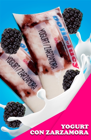 Boli de leche sabor Yogurth con Zarzamora